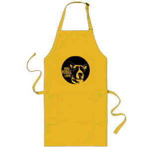 PROUD PITBULL LOVER APRON LANG SCHORT