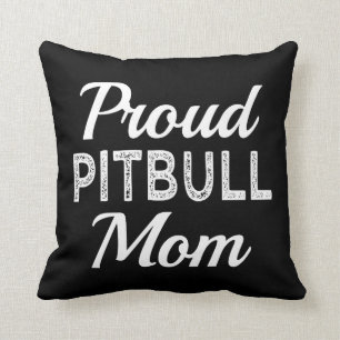 Proud Pitbull mama Funny Dog Kussen