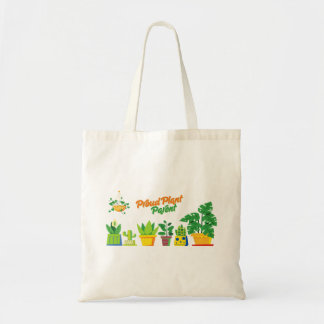 Proud plant bovenliggende groep tote bag