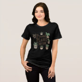 Proud Plant mama Tri-Blend Shirt (Voorkant volledig)