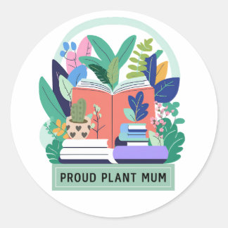Proud Plant Ronde Sticker
