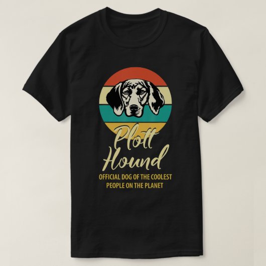 Proud Plott Hound-eigenaar, Plott Hound puppy love T-shirt (Design voorkant)