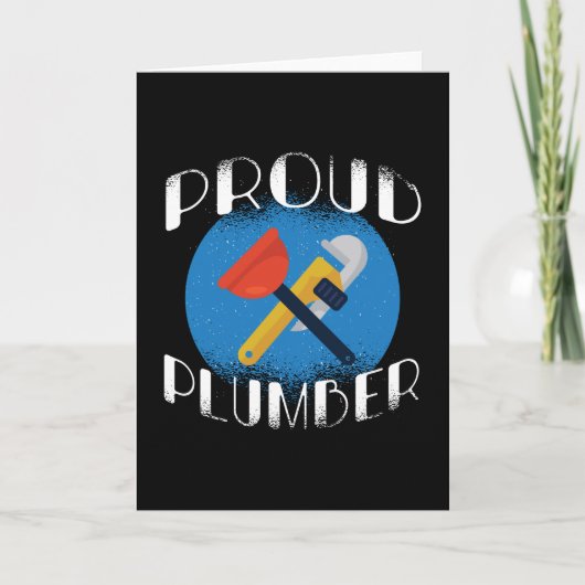 PROUD PLUMBER KAART (Voorkant)