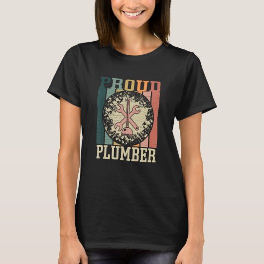 Proud Plumber T-shirt (Voorkant)