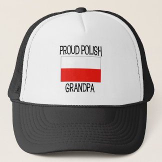 Proud Poland Grandpa Trucker Pet