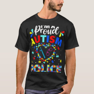 Proud Police Autisme Awareness Love Autistic Match T-shirt