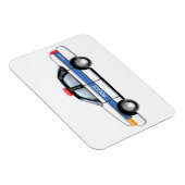 Proud-politiewagen Magneet (Rechterzijde)