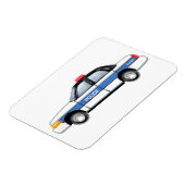 Proud-politiewagen Magneet (Linkerzijde)