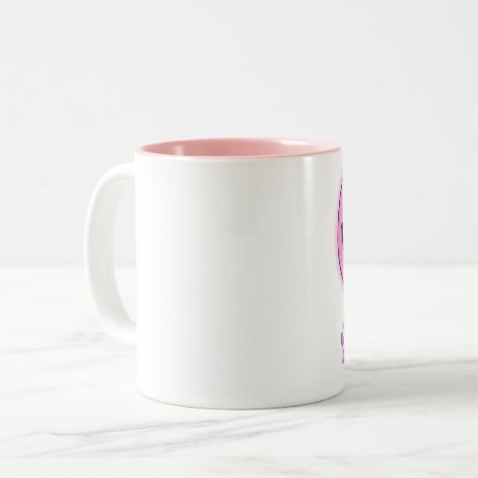 Proud Pomeranian Mom Tweekleurige Koffiemok (Voorkant links)