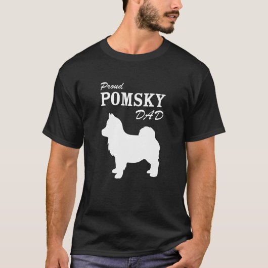 Proud Pomsky Shirt (Voorkant)