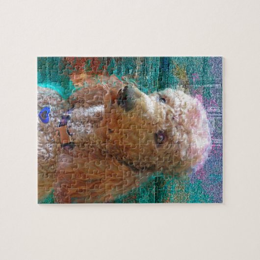 PROUD POODLE LEGPUZZEL (Horizontaal)