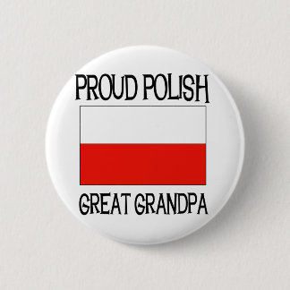 Proud Poolse Grote Opa Ronde Button 5,7 Cm