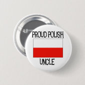Proud Poolse oom Ronde Button 5,7 Cm (Voorkant /achterkant)