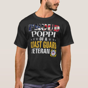 Proud Poppi van een Amerikaanse veteraan van de ku T-shirt