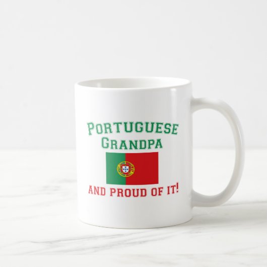 Proud Portugal Grandpa Koffiemok (Rechts)