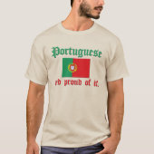 Proud Portugees T-shirt (Voorkant)
