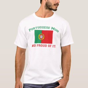 Proud Portugese moeder T-shirt