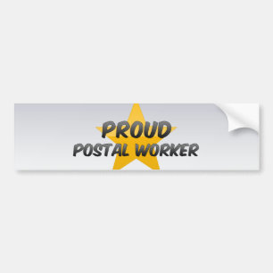 Proud Postal Worker Bumpersticker