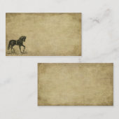 Proud & prancing - Paarden - Prim Biz-kaarten Visitekaartje (Voorkant / Achterkant)