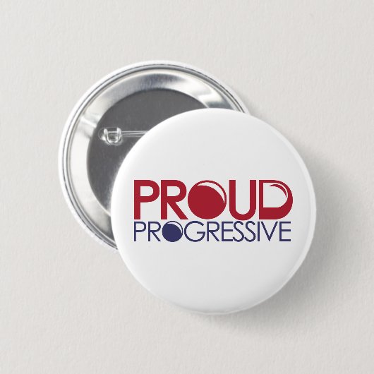 Proud Progressive Ronde Button 5,7 Cm (Voorkant /achterkant)