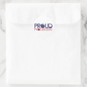 Proud Progressive Ronde Sticker (Tas)