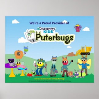 Proud Provider van Discovery Kinder Puterbugs Poster
