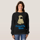 Proud Pug Mum Classic T-shirt 466 (Voorkant volledig)