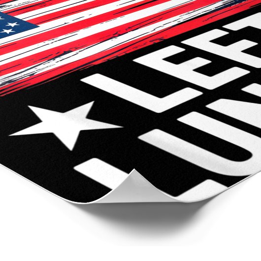 Proud Radical Left Lunatic For Litical Enthusiasts Poster (Hoek)