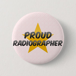 Proud Radiographer Ronde Button 5,7 Cm