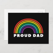 Proud Rainbow Pap Briefkaart (Voorkant / Achterkant)