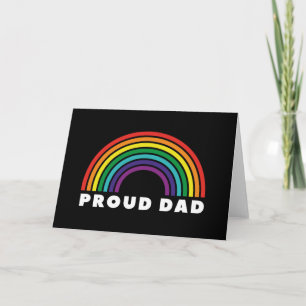 Proud Rainbow Pap Kaart