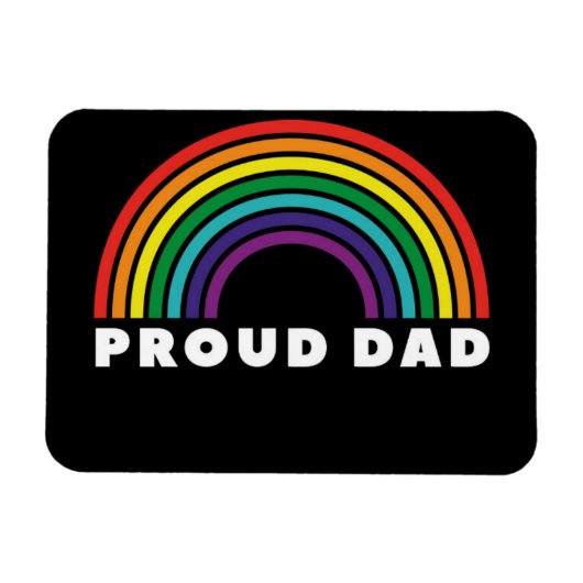 Proud Rainbow Pap Magneet (Horizontaal)