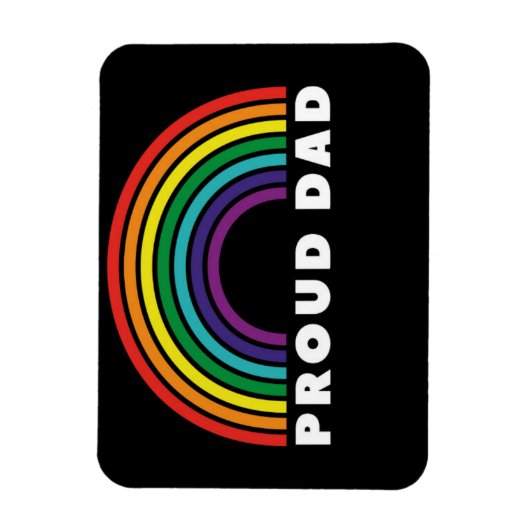 Proud Rainbow Pap Magneet (Verticaal)