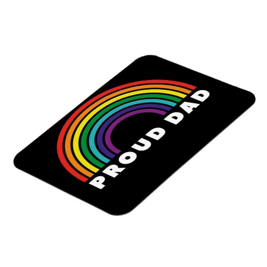 Proud Rainbow Pap Magneet (Linkerzijde)