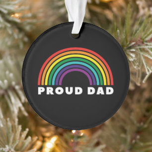Proud Rainbow Pap Ornament