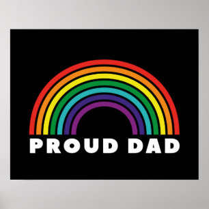 Proud Rainbow Pap Poster
