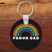 Proud Rainbow Pap Sleutelhanger (Voorkant)