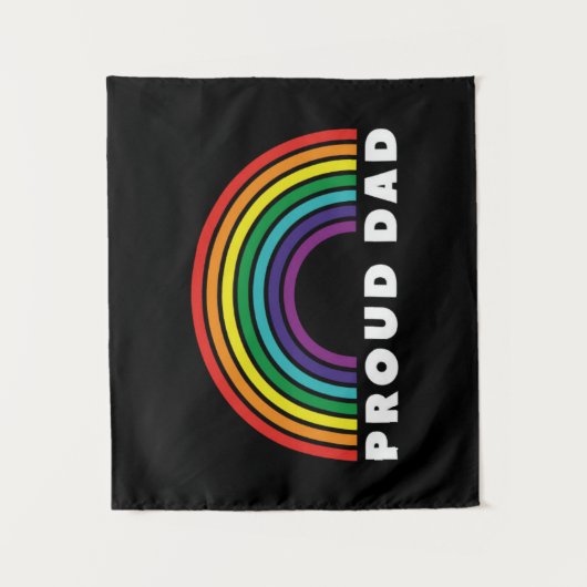 Proud Rainbow Pap Wandkleed (Voorkant)