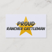 Proud Rancher Cattleman Visitekaartje (Achterkant)