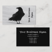 Proud Raven Visitekaartje (Voorkant / Achterkant)