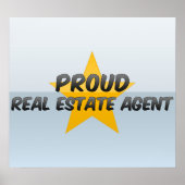 Proud Real Estate Agent Poster (Voorkant)