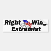 Proud-rechtse extremist bumpersticker (Voorkant)