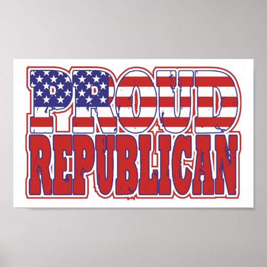 Proud Rep Poster (Voorkant)
