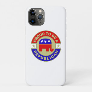 Proud Republican iPhone 11 Pro Hoesje