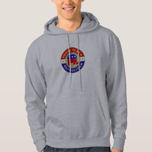 Proud Republican Hoodie (Voorkant)
