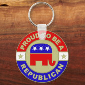 Proud Republican Sleutelhanger (Voorkant)
