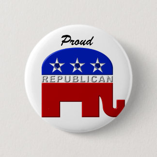 Proud Republikein: pop Ronde Button 5,7 Cm