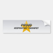 Proud Respiratory Therapist Bumpersticker (Voorkant)