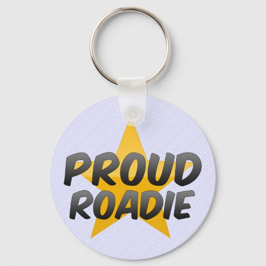 Proud Roadie Sleutelhanger (Voorkant)