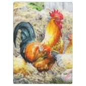 Proud Rooster Klembord (Achterkant)
